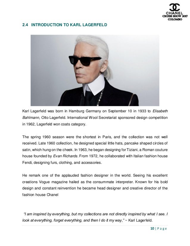 Creative director fashion house chanel Creative director fashion house chanel